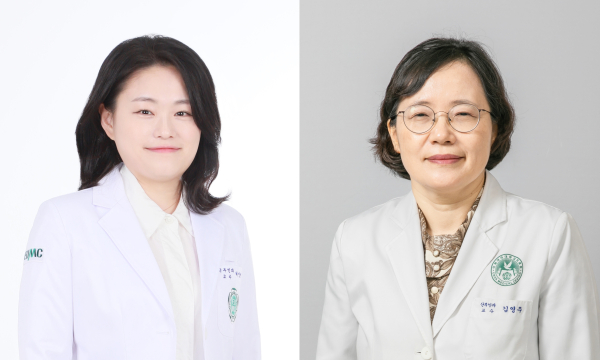 (왼쪽부터) 이대목동병원 산부인과 허영민, 김영주 교수